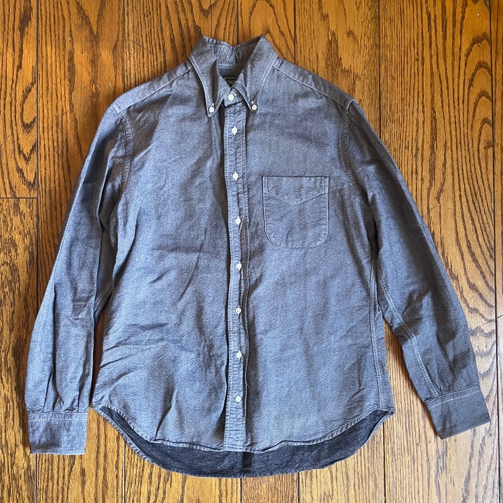 Gitman Bros. Vintage button down medium indigo chambray